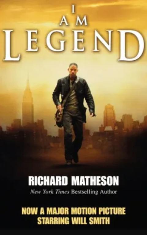 I Am Legend, Book Cover