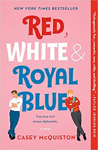 Red, White & Royal Blue, Book Cover