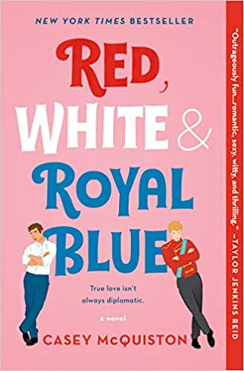 Red, White & Royal Blue, Book Cover