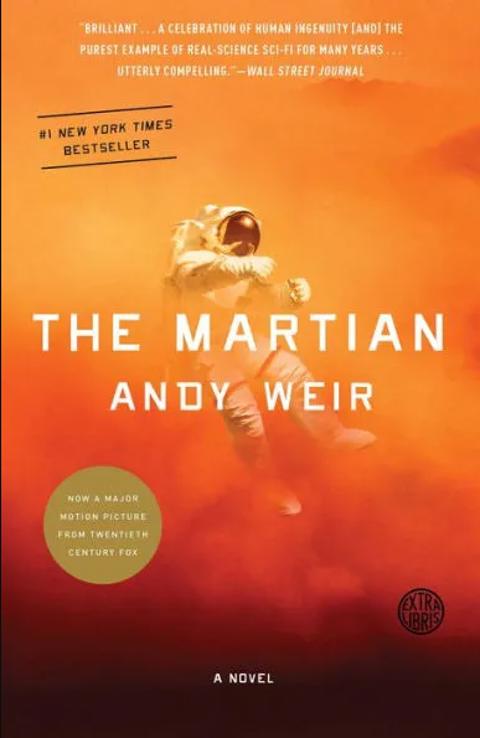 The Martian, Book Cover
