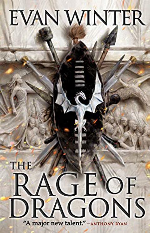 The Rage of Dragons (The Burning), Book Cover